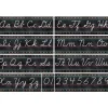 Chalkboard Brights Cursive Writing Bulletin Board Display Set - 9 pieces