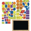 Chalkboard Shapes & Colors Felt Set
