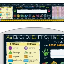 Chalkboard-Style Grades K-2 Self-Adhesive Vinyl Desktop Helpers™ - Set Of 24