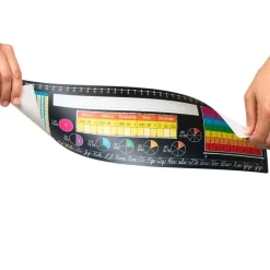 Chalkboard-Style Grades 3-5 Self-Adhesive Deluxe Plastic Desktop Helpers™ - Set Of 24