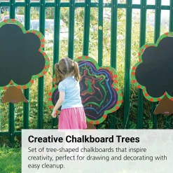 Chalkboard Trees - Set of 3