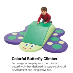 Children's Factory® Butterfly Climber - Rainbow