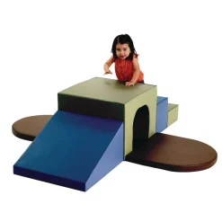 Children's Factory® Climb—Up Tunnel Climber - Woodland