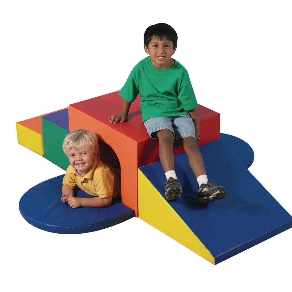 Children's Factory® Climb—Up Tunnel Climber - Rainbow