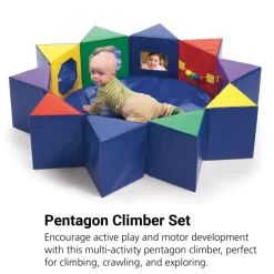 Children's Factory® Multi-Activity Pentagon Set
