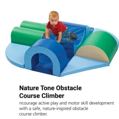Children's Factory® Nature Tone Obstacle Course Climber