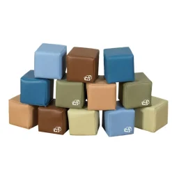 Children's Factory® Toddler Baby Soft Blocks - Set of 12 - Woodland