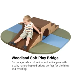 Children's Factory® Woodland Bridge Soft Play Center