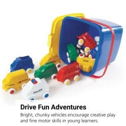 Chubby City Vehicles - Set of 15