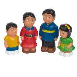 Chunky Asian Family Figures - Set of 4