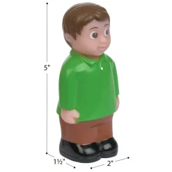 Chunky Caucasian Family Figures - Set of 4