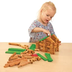 Classroom Frontier Building Set - 150 Pieces