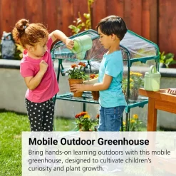 3 Classroom Growing Kits & Greenhouse
