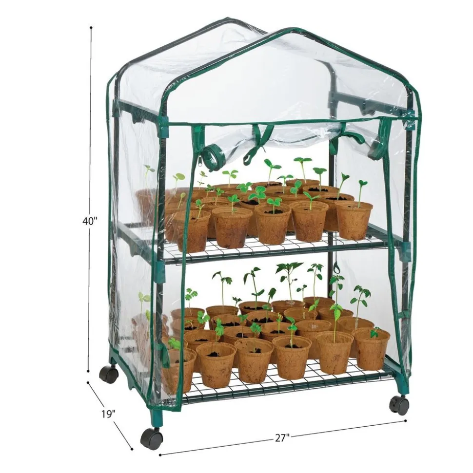 3 Classroom Growing Kits & Greenhouse