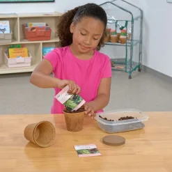 3 Classroom Growing Kits & Greenhouse