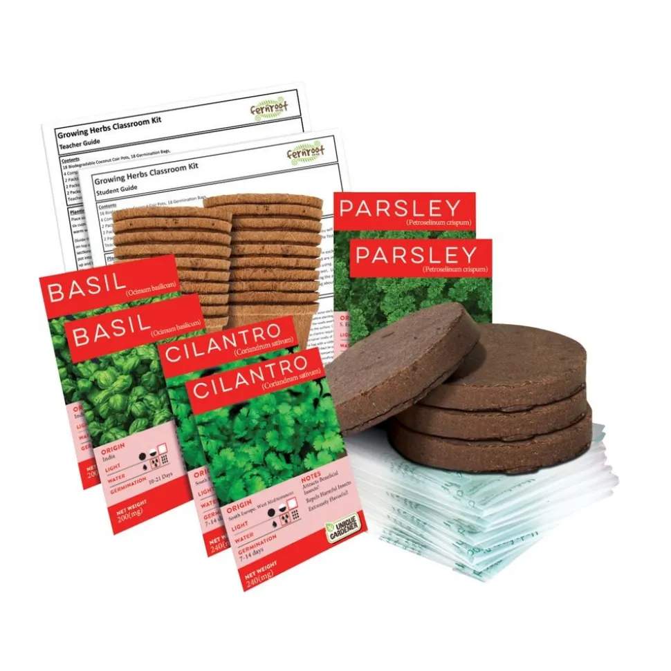 3 Classroom Growing Kits & Greenhouse