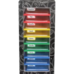 Classroom Mail Center™ - 9 Slot, 4 Color Grouping Design