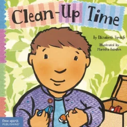 "Clean-Up Time" Board Book