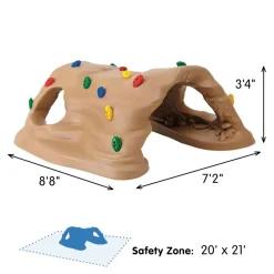 Climb and Discover Cave - In-Ground Mount