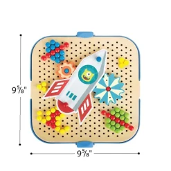 Cogworks Experimental Pegboard Playset - 121pcs
