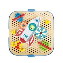 Cogworks Experimental Pegboard Playset - 121pcs