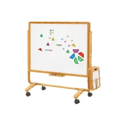 Collaboration Bamboo Premium Whiteboard Model with 4 Slates