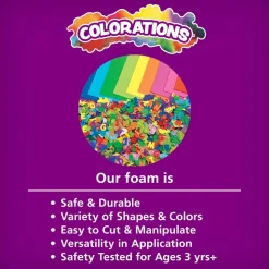 Colorations® ABC Foam Shapes in a Bucket - 1/2 lb.
