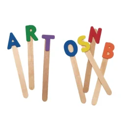 Colorations® ABC Foam Shapes in a Bucket - 1/2 lb.