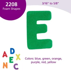 Colorations® ABC Foam Shapes in a Bucket - 1/2 lb.