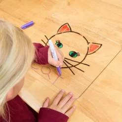 Colorations® Acrylic Lap Boards- Set of 6