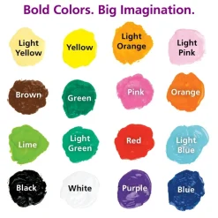 Colorations® Acrylic Paint Set - 16 Colors