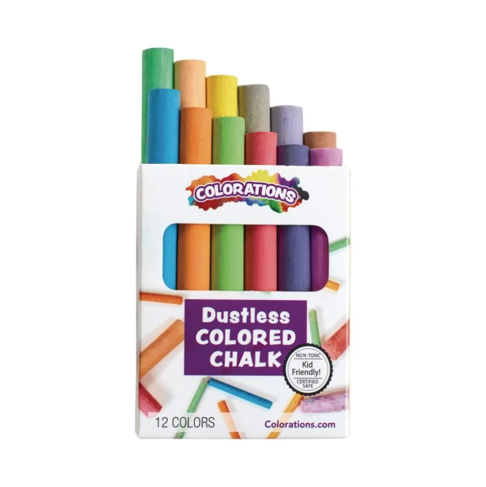 Colorations® All in One Wooden Adjustable Easel with Markers & Bonus Chalk