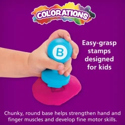 Colorations® Alphabet Dough Stampers - Set of 26