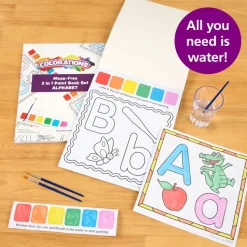 Colorations® 6 Alphabet Paint Activity Books