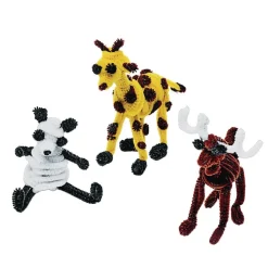 Colorations® Animal Color Pipe Cleaners, 4 Colors - Set of 400
