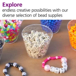 Colorations® Assorted Bead Bucket