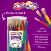 Colorations® Assorted Chubby Brush Super Pack - Set of 60