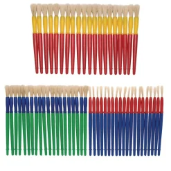 Colorations® Assorted Chubby Brush Super Pack - Set of 60