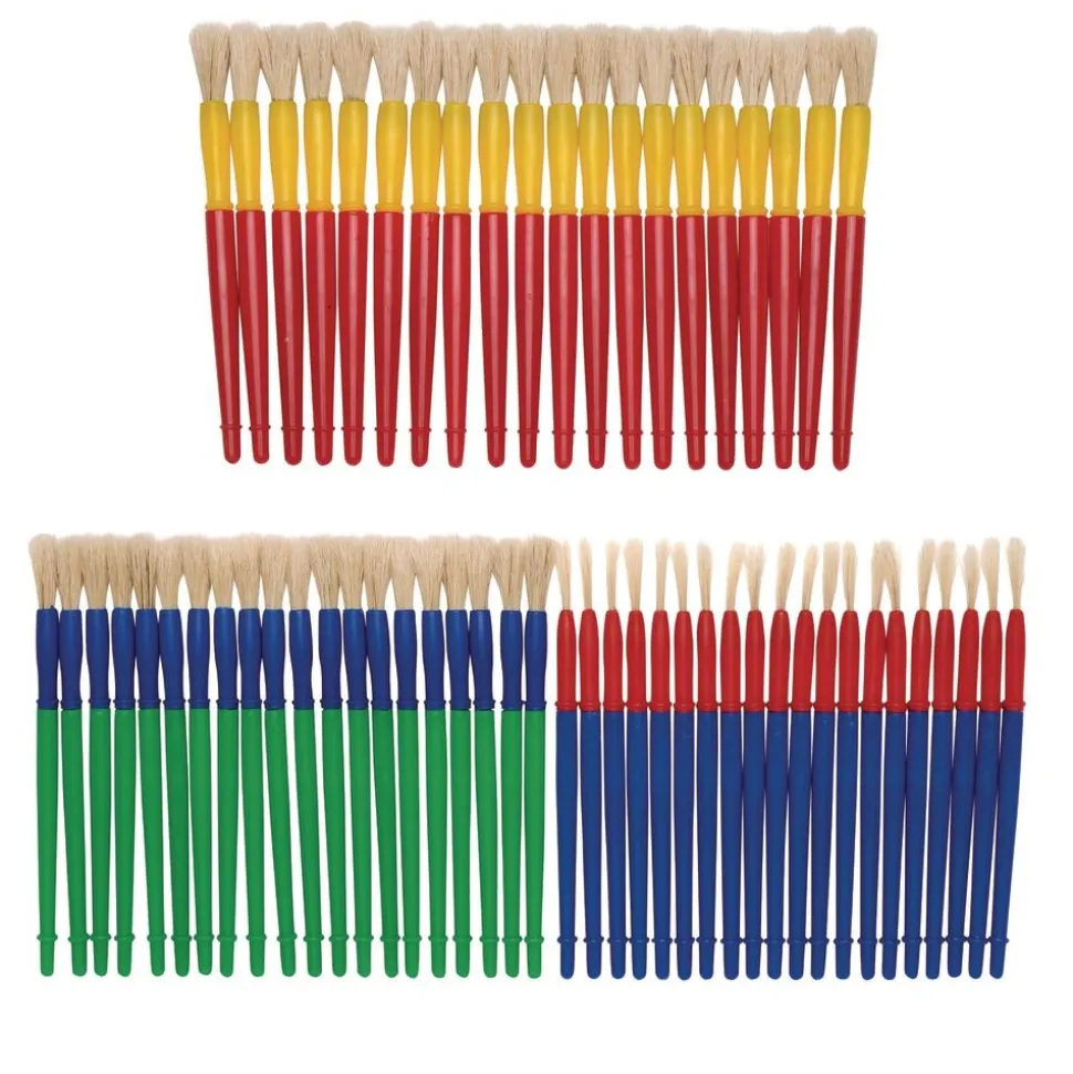 Colorations® Assorted Chubby Brush Super Pack - Set of 60