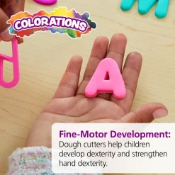 Colorations® Assorted Cut Set Accessories, Alphabet, Numbers & Animals