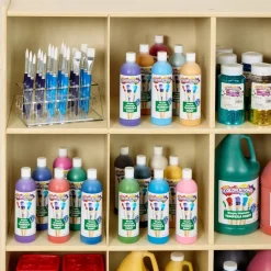 Colorations® Assorted Paintbrush Classpack and Simply Washable Tempera Paint Set