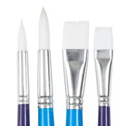 Colorations® Assorted Paintbrush Classpack and Simply Washable Tempera Paint Set
