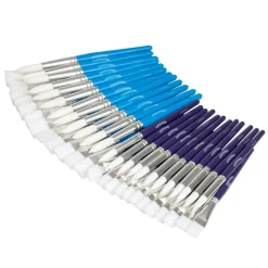 Colorations® Assorted Paintbrush Classpack and Simply Washable Tempera Paint Set