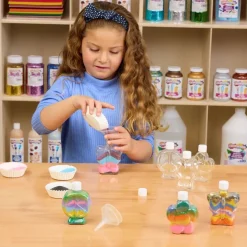 Colorations® Assorted Shape Craft Bottles - Set of 12