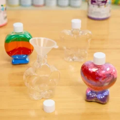 Colorations® Assorted Shape Craft Bottles - Set of 48