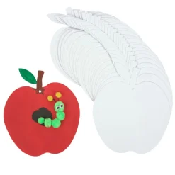 Colorations® Back-To-School Build-A-Word Apple Craft Kit - Makes 24 Crafts