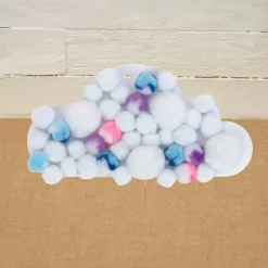 Colorations® Back-To-School Imagination Cloud Craft Kit - Makes 24 Crafts