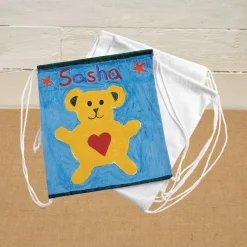Colorations® Back-To-School My School Gear Backpack Craft Kit - Makes 12 Crafts