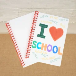 Colorations® Back-To-School My School Journal Craft Kit - Makes 24 Crafts