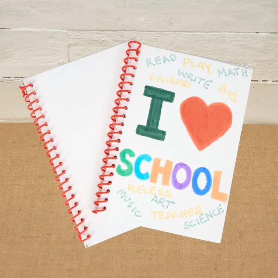 Colorations® Back-To-School My School Journal Craft Kit - Makes 24 Crafts